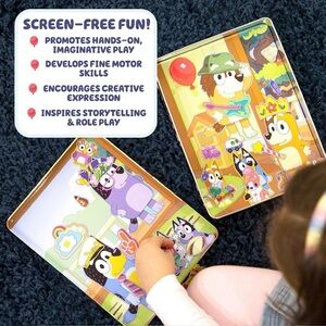 Bluey Magnetic Playset, Magnet Activity Toy